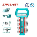 Kit bras cliquet et douilles 1/4″ 4-14mm