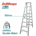 Échelle double face 8marches