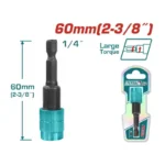 Porte-embouts de tournevis TOTAL avec système de déverrouillage