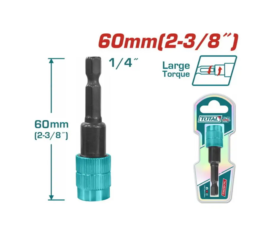 Design sans titre (26) Porte-embouts de tournevis TOTAL avec système de déverrouillage – Image 1