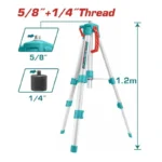 TRÉPIEDS TOTAL POUR NIVEAUX LASER 1,20 m